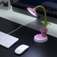 Lampe de bureau fleur