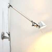 Lampe de bureau murale flexible articulée