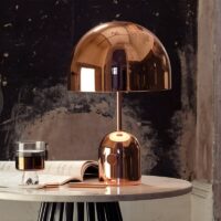 Lampe de bureau style nordique cuivre