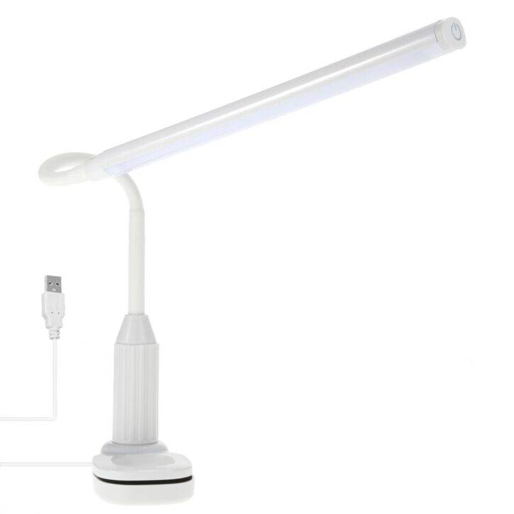 Lampes de bureau LED USB à intensité variable pour la protection des yeux sur fond blanc
