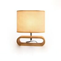 Lampe de bureau en bois de style scandinave | Bêta 