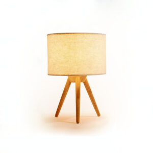 Lampe de bureau en bois de style scandinave | Gamma
