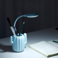 Lampe de bureau enfant cactus LED rechargeable USB