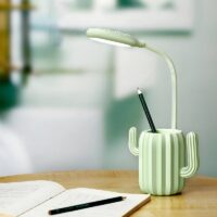 Lampe de bureau enfant cactus LED rechargeable USB