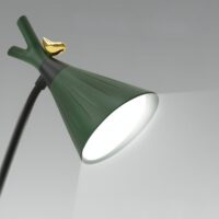Lampe de bureau flexible colorée originale