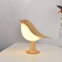 Lampe de bureau intensité variable oiseau de style scandinave