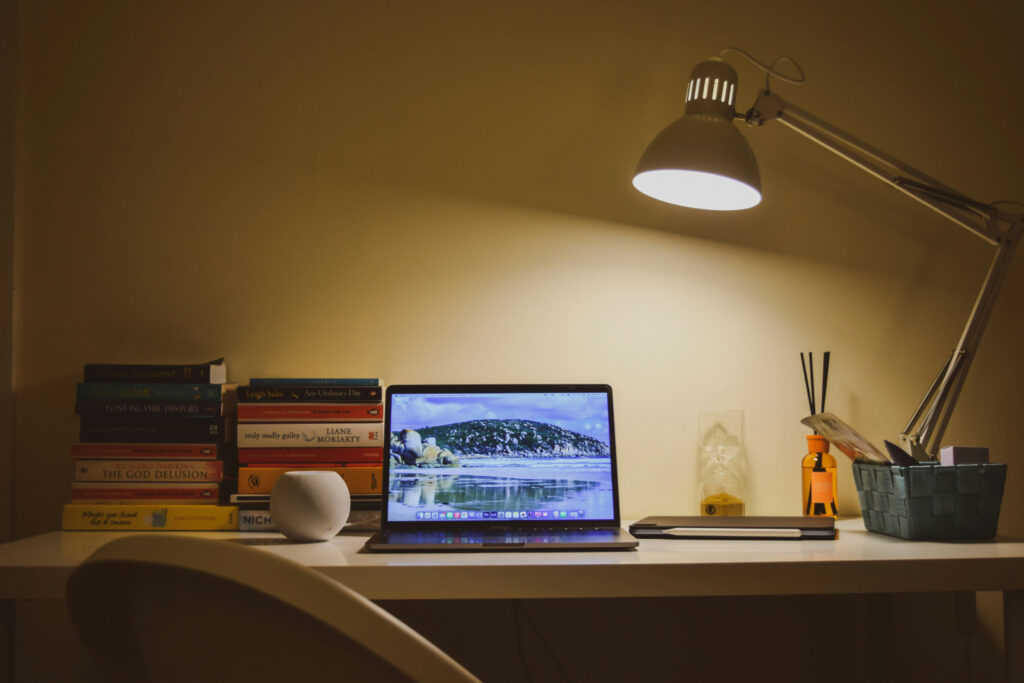 lampe de bureau et productivité