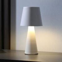Lampe de bureau scandinave et minimaliste LED rechargeable